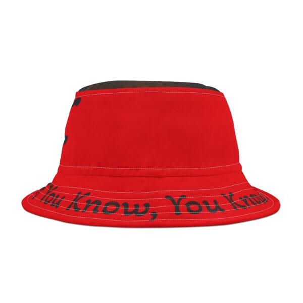 Trendy Bucket Hat - "If You Know, You Know!" Statement Hat - Image 3