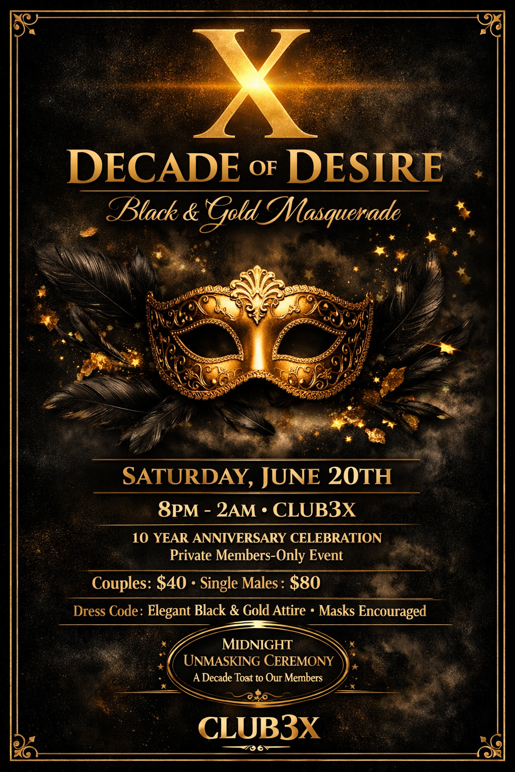 10th Annual Anniversary BASH!